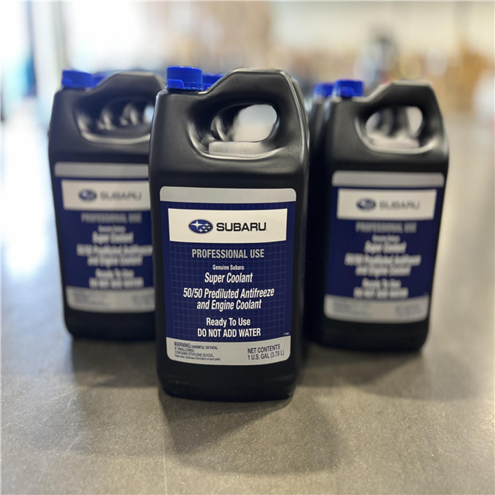 NEW! - SUBARU 50/50 Prediluted Antifreeze- (10 UNITS)