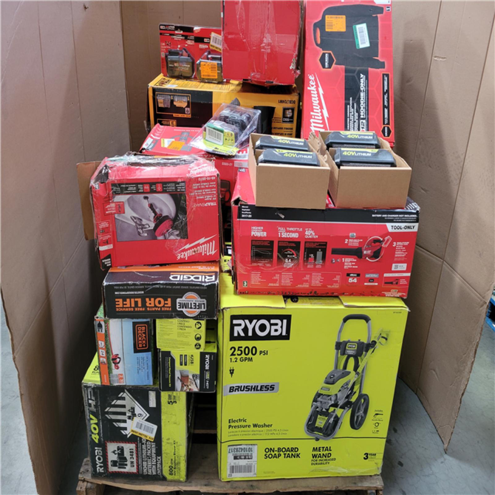 CALIFORNIA AS-IS TOOL PALLET