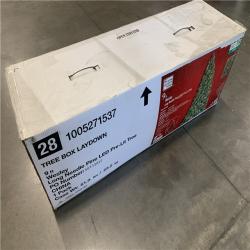 NEW! Home Accents Holiday 9 Ft. Pre-Lit LED Wesley Pine Artificial Christmas Tree