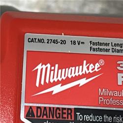 AS-IS Milwaukee FUEL 3-1/2 in. 18-Volt 30-Degree Lithium-Ion Brushless Cordless Framing Nailer (Tool-Only)