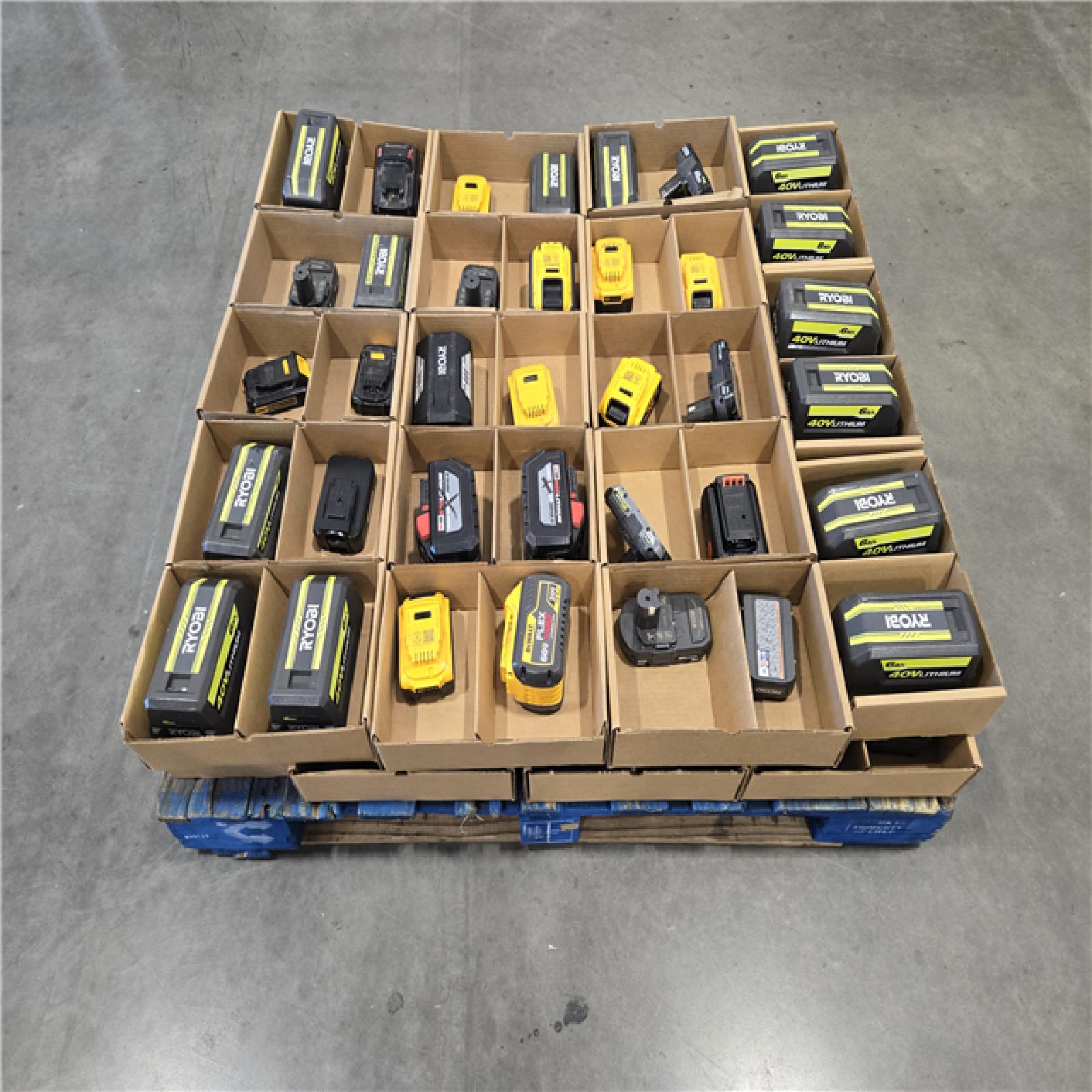 DALLAS LOCATION- AS-IS BATTERY PALLET