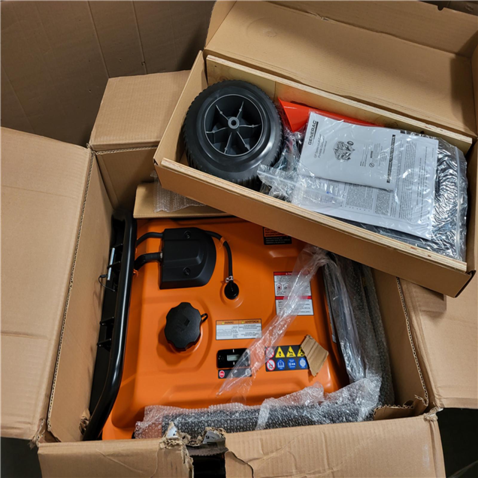 CALIFORNIA AS-IS GENERAC PORTABLE GENERATOR