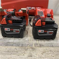 AS-IS Milwaukee FUEL 18V Lithium-Ion Brushless Cordless Hammer Drill and Impact Driver Combo Kit