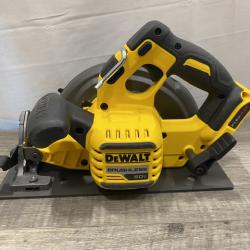 AS-IS DEWALT FLEXVOLT 60V MAX Cordless Brushless 7-1/4 in. Circular Saw with Brake (Tool Only)