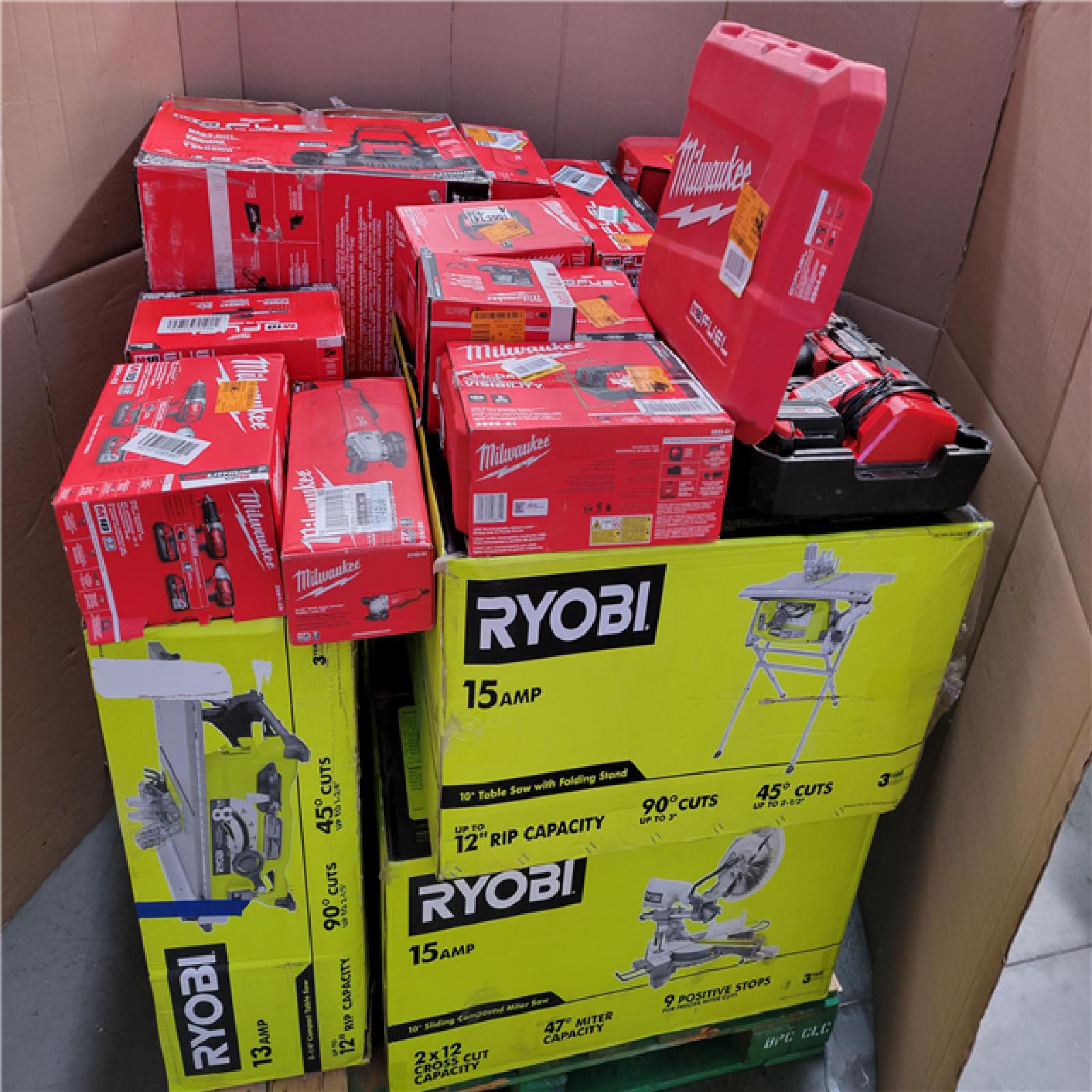 CALIFORNIA AS-IS TOOL PALLET