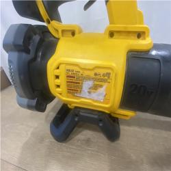 as-is DEWALT 20V MAX 125 MPH 450 CFM Brushless Cordless Handheld Leaf Blower with Concentrator Nozzle (Tool Only)