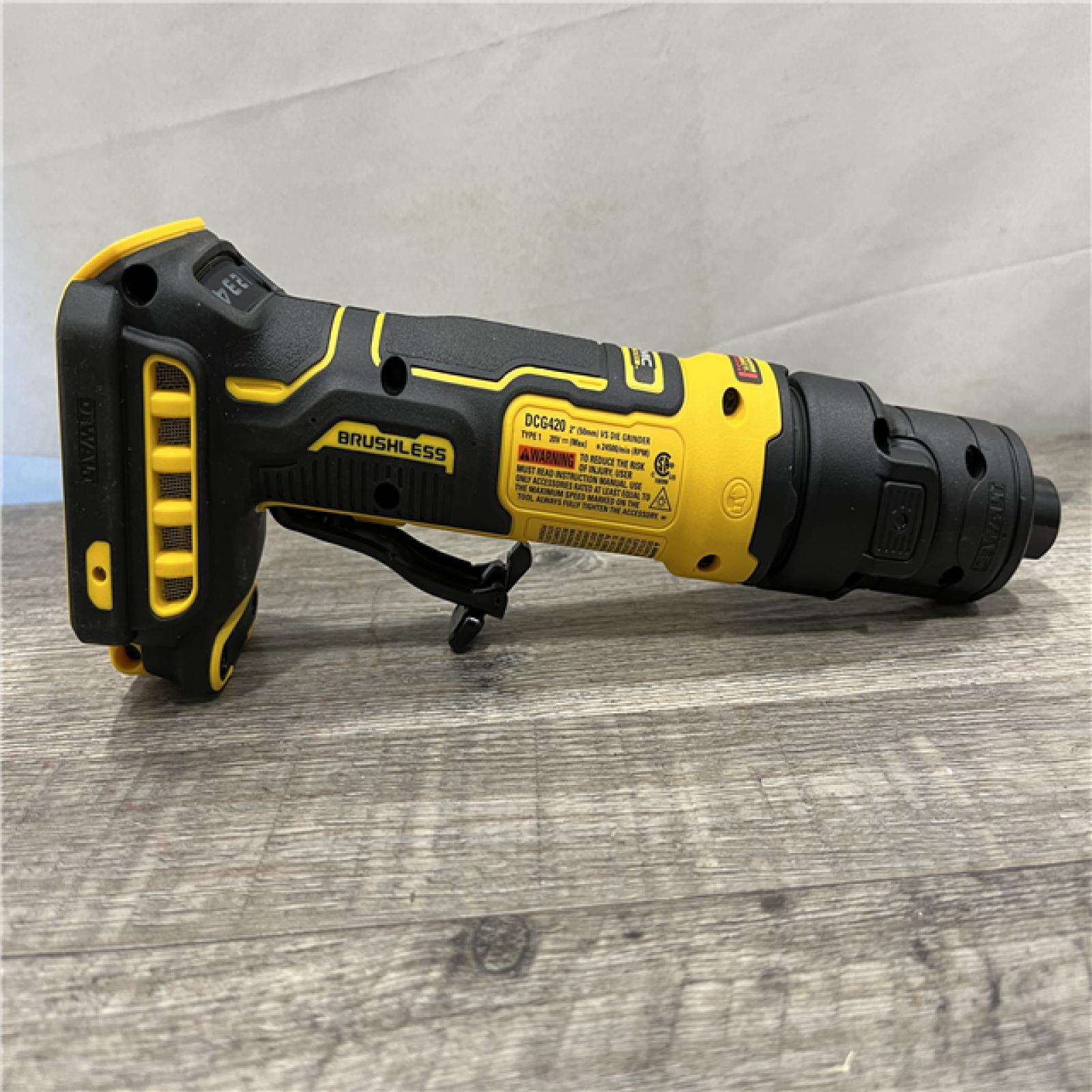 AS-IS DEWALT ATOMIC 20V MAX Cordless Die Grinder with Paddle Switch (Tool Only)