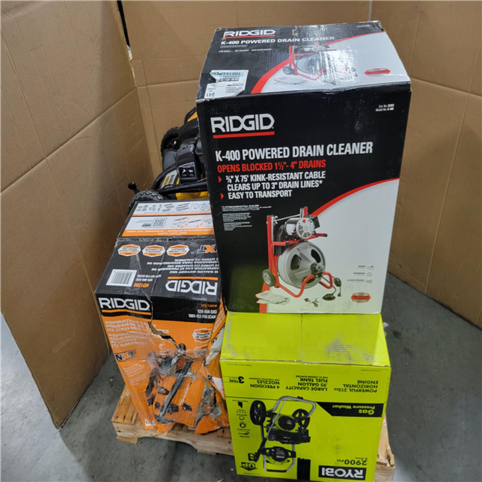 CALIFORNIA AS-IS OUTDOOR POWER EQUIPMENT