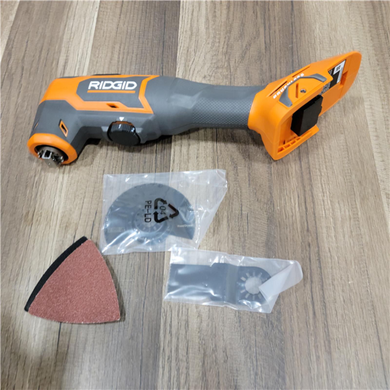 GOOD RIDGID 18V Brushless Cordless Oscillating Multi-Tool (Tool-Only)