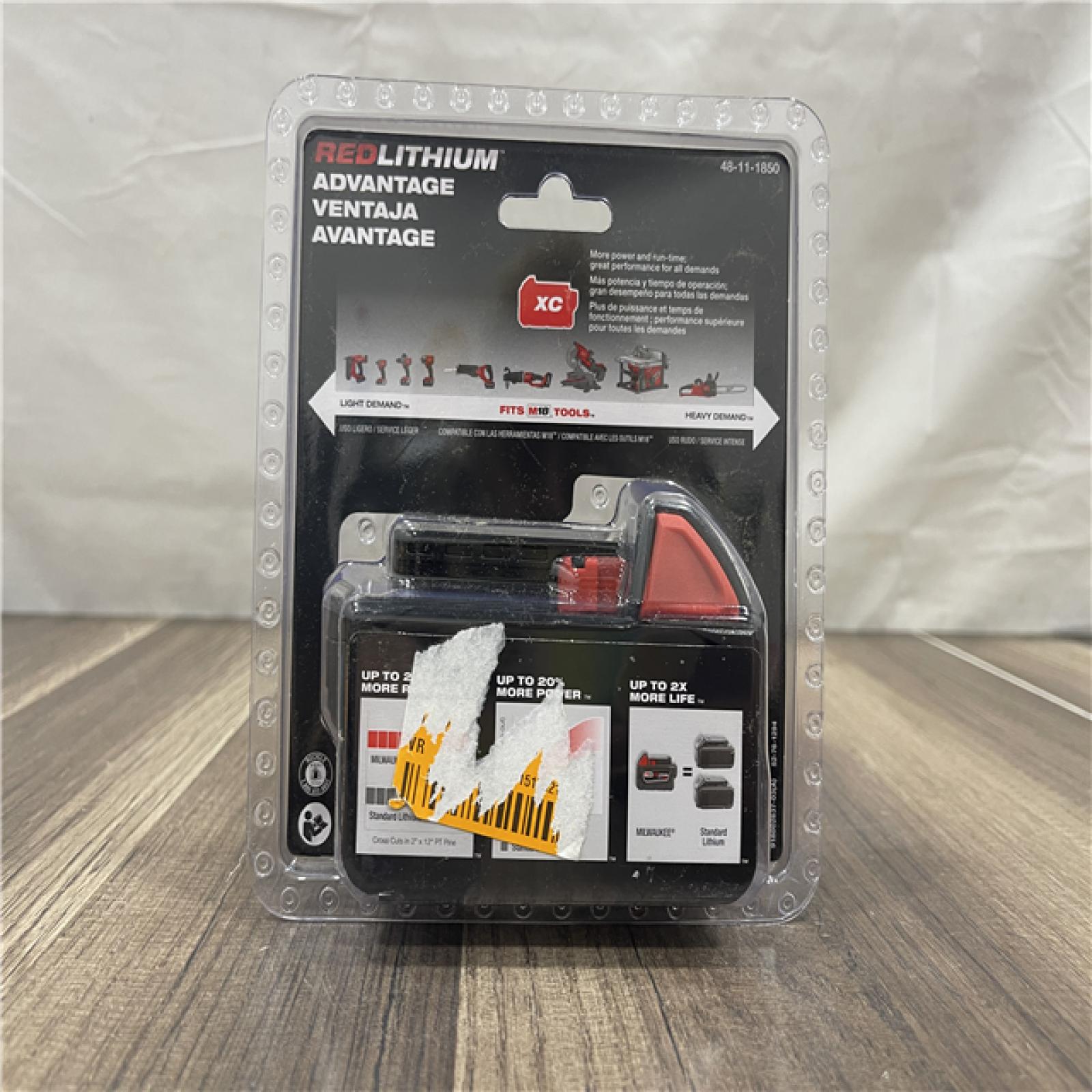 NEW- Milwaukee M18 18-Volt Lithium-Ion XC Extended Capacity 5.0Ah Battery Pack