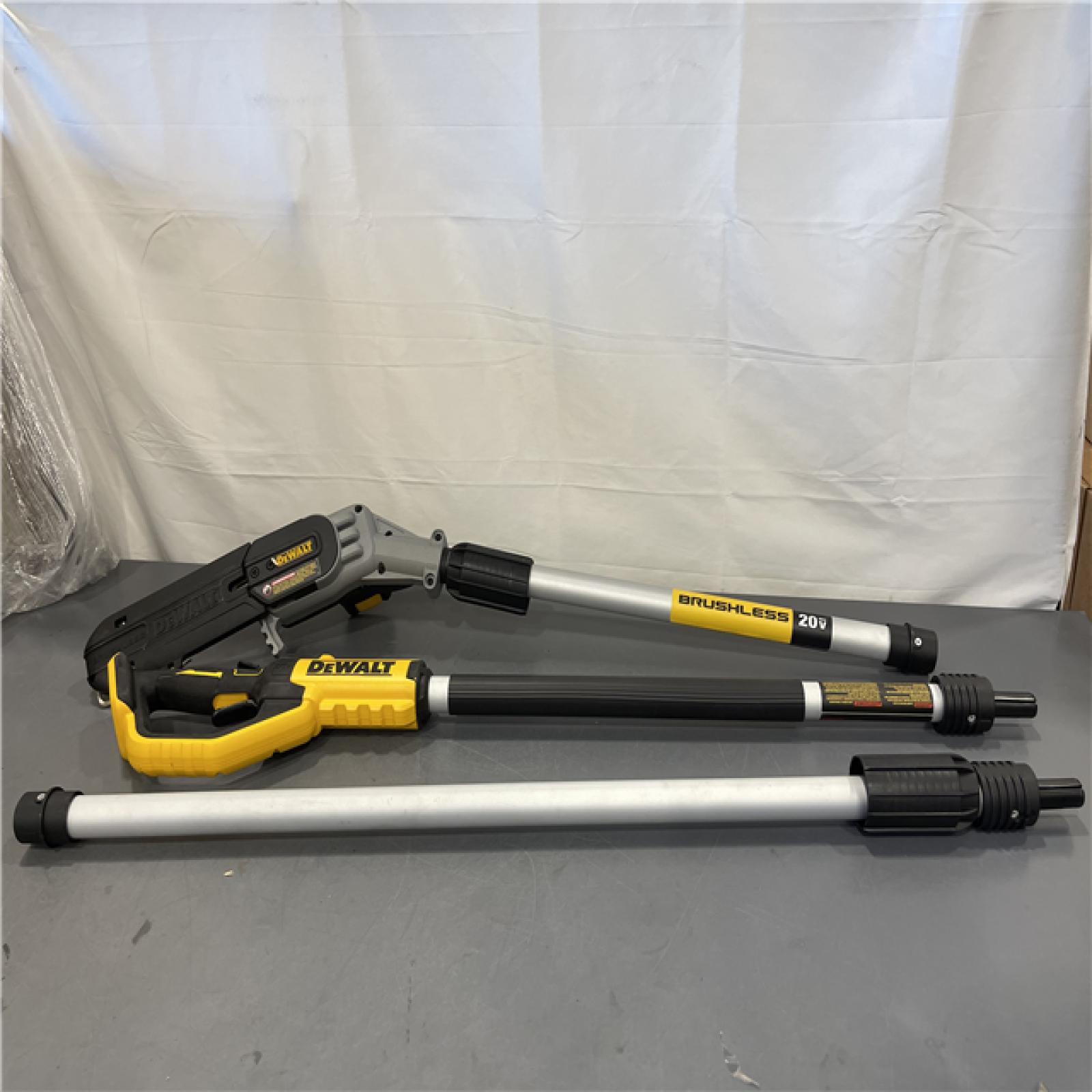 AS-IS - DEWALT 20V MAX 8in. Brushless Cordless Battery Powered Pole Saw (Tool Only)