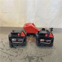 AS-IS- Milwaukee M18 18-Volt Lithium-Ion XC Starter Kit with Two 5.0Ah Batteries and Charger