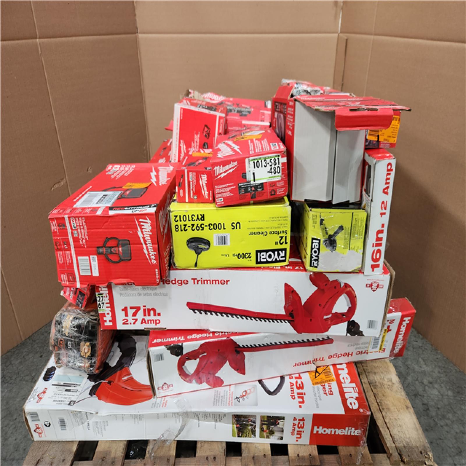 CALIFORNIA AS-IS TOOL PALLET