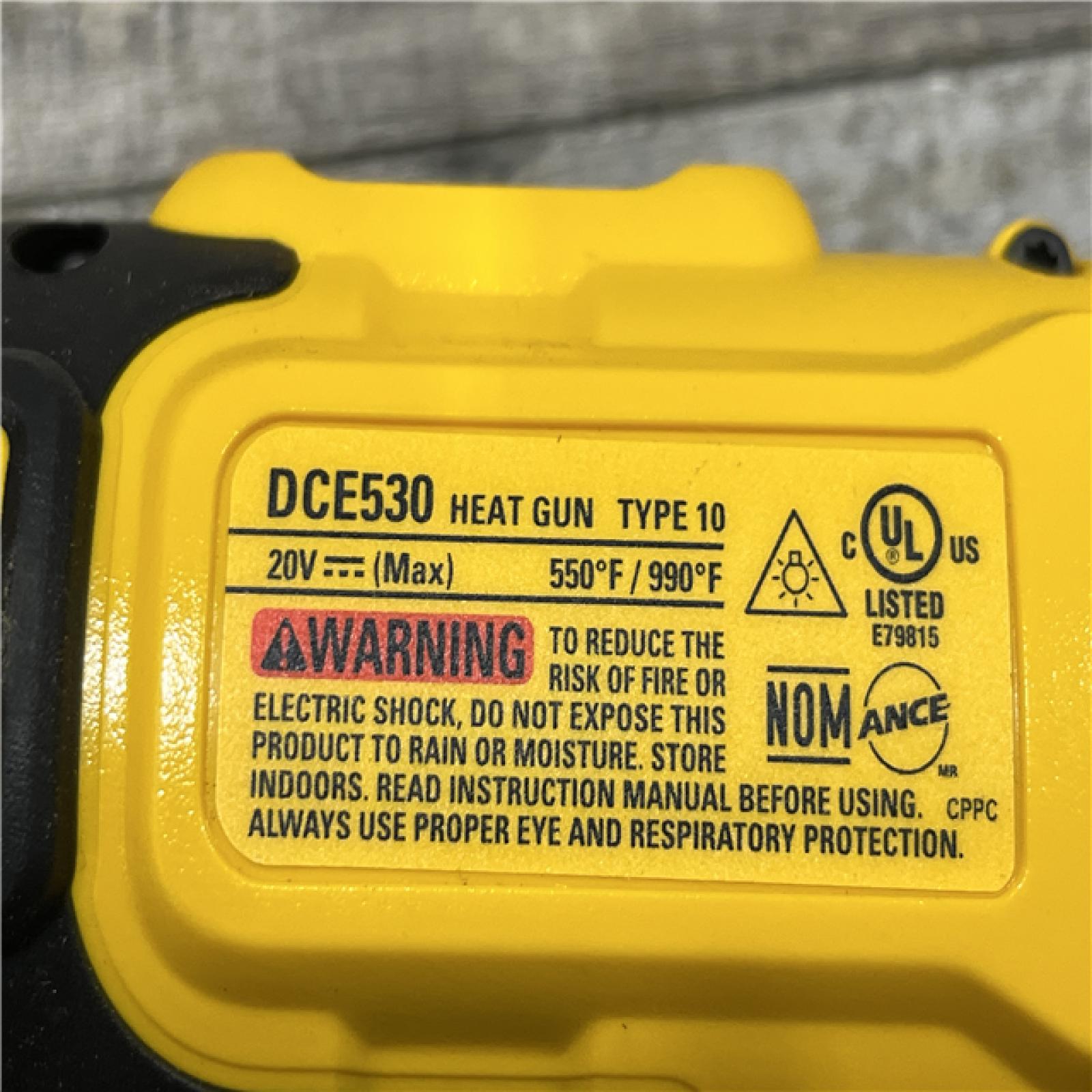 AS-IS DEWALT 20V MAX Cordless Compact Heat Gun (Tool Only)