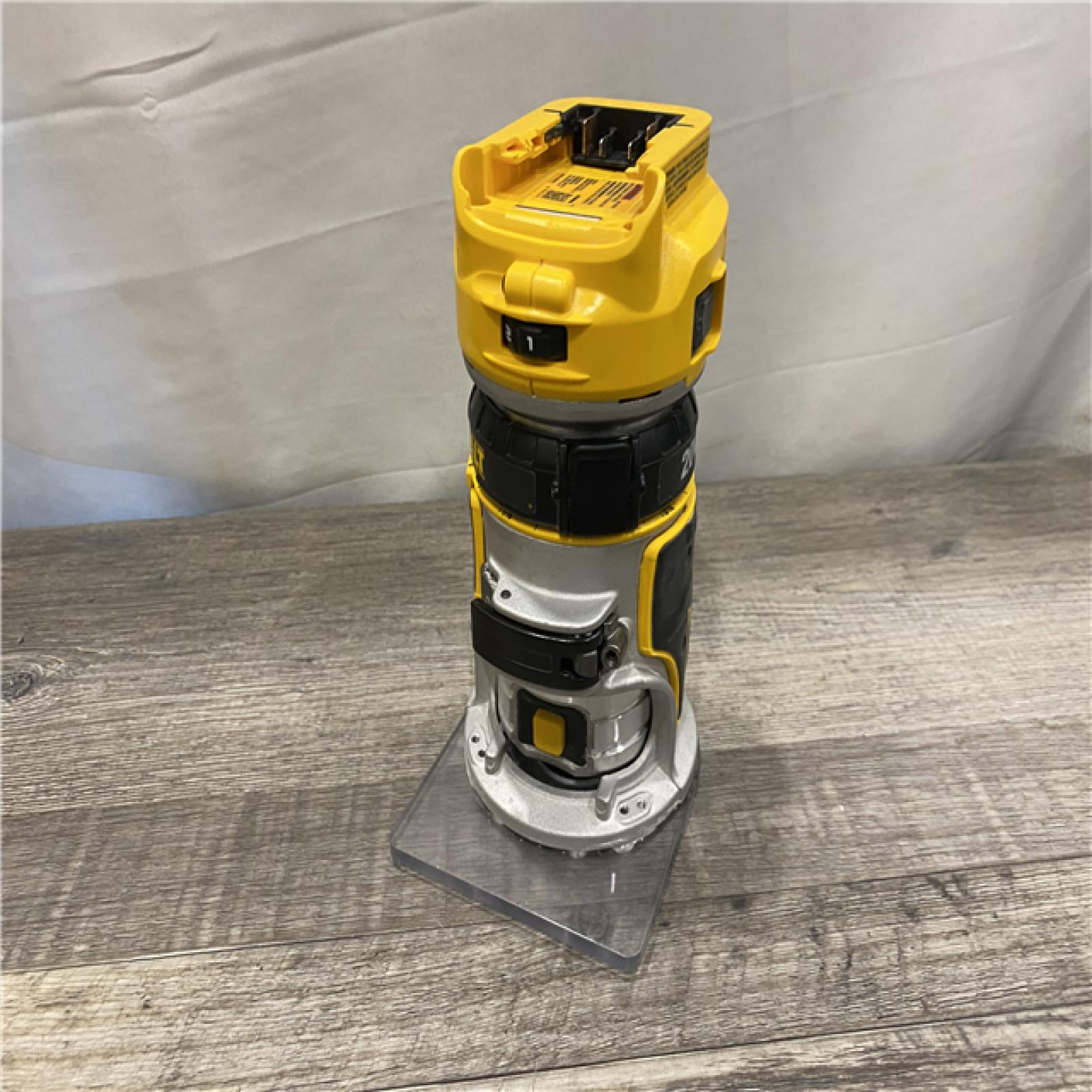 AS-IS DEWALT 20V MAX XR Cordless Brushless Fixed Base Compact Router (Tool Only)