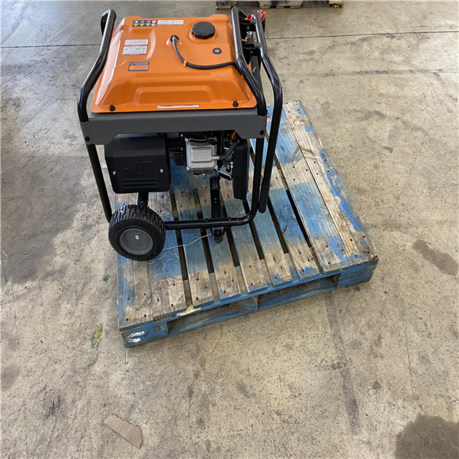 Houston Location - AS-IS Generac GP6500E DF 6500 Running Watts Generator