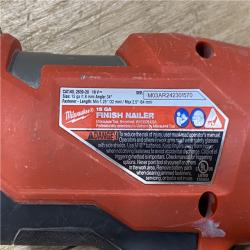 AS-IS Milwaukee FUEL 18-Volt Lithium-Ion Brushless Cordless Gen II 15-Gauge Angled Finish Nailer (Tool-Only)