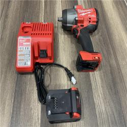 AS-IS Milwaukee M18 1/2 in. Cordless Brushless High Torque Impact Wrench Kit (Battery & Charger)