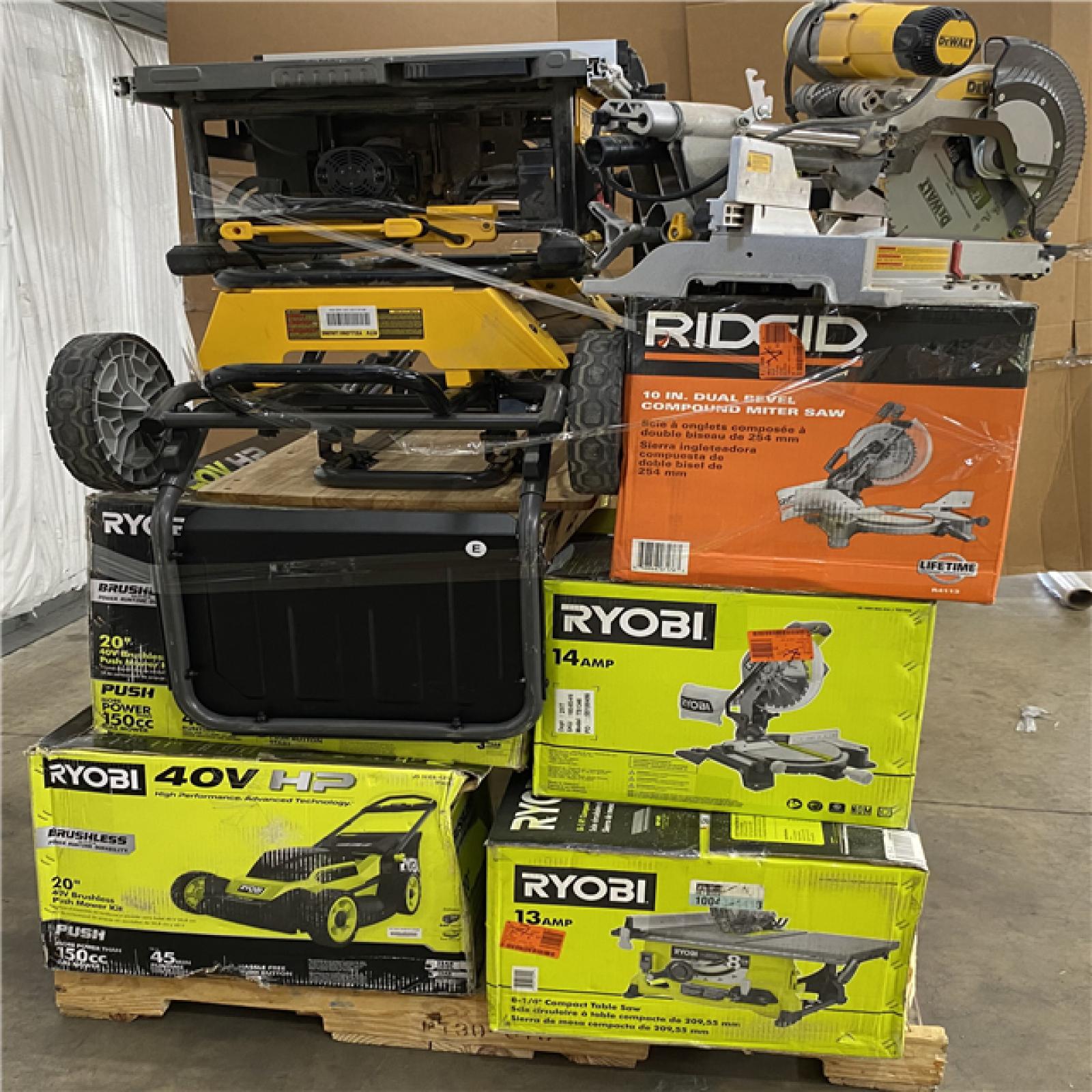 Houston Location AS IS - Tool Pallet