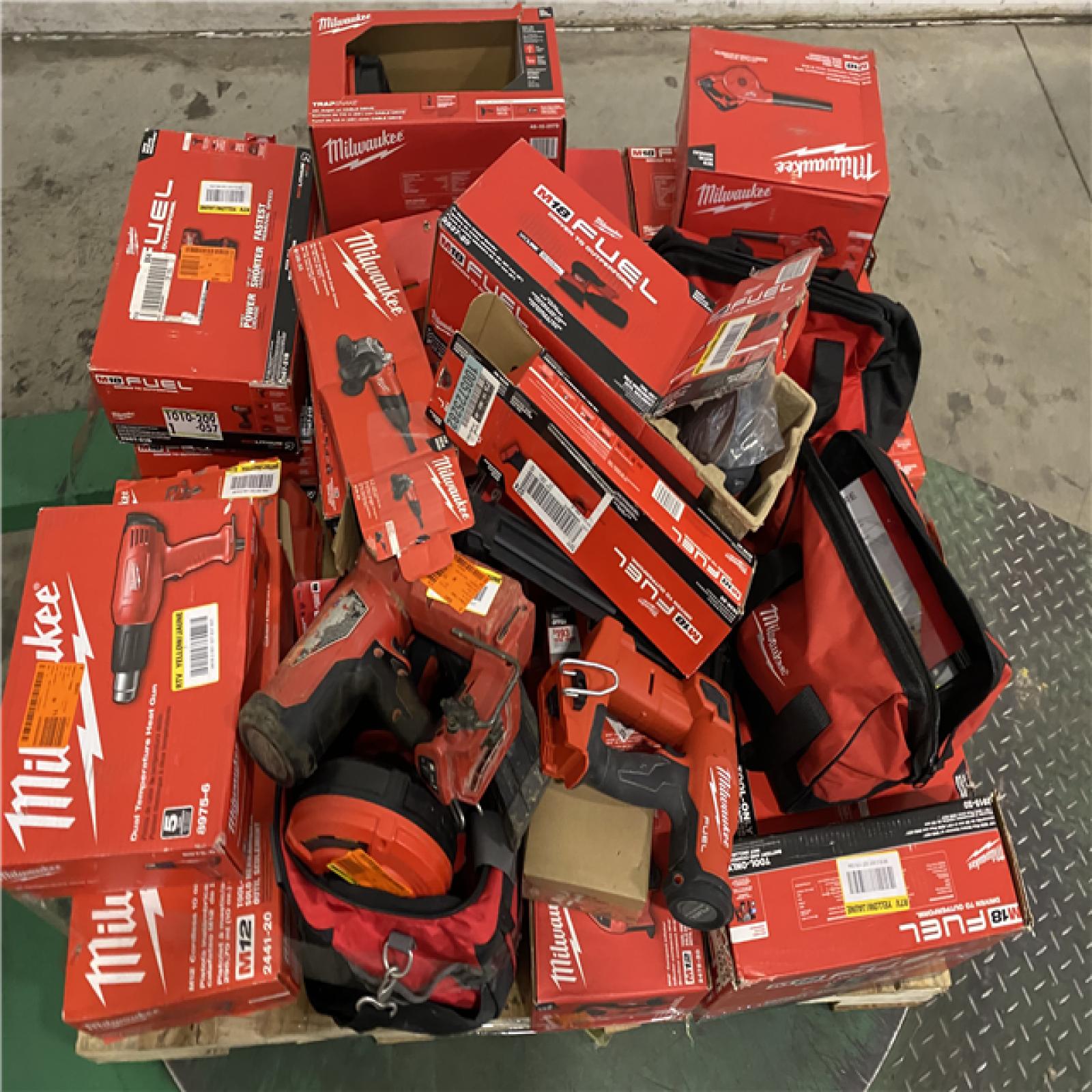Dallas Location - As-Is MILWAUKEE Tool Pallet
