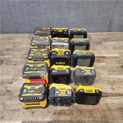 HOUSTON LOCATION - AS-IS DEWALT BATTERY PACK QTY - 15