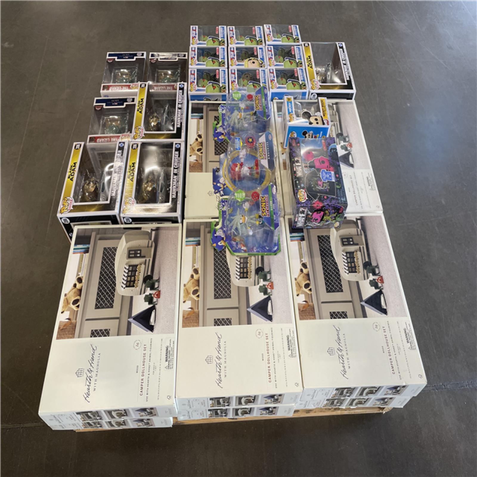 DALLAS LOCATION- NEW!- BULLSEYE MIXED TOY PALLET