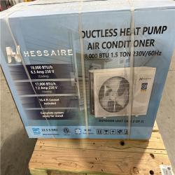 California AS-IS Hessaire Ductlesd Heat Pump & Air Conditioner
