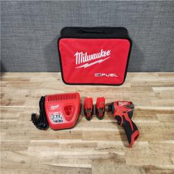 HOUSTON LOCATION - AS - IS Milwaukee FUEL SURGE 12V Lithium-Ion Brushless Cordless 1/4 in. Hex Impact Driver Compact Kit