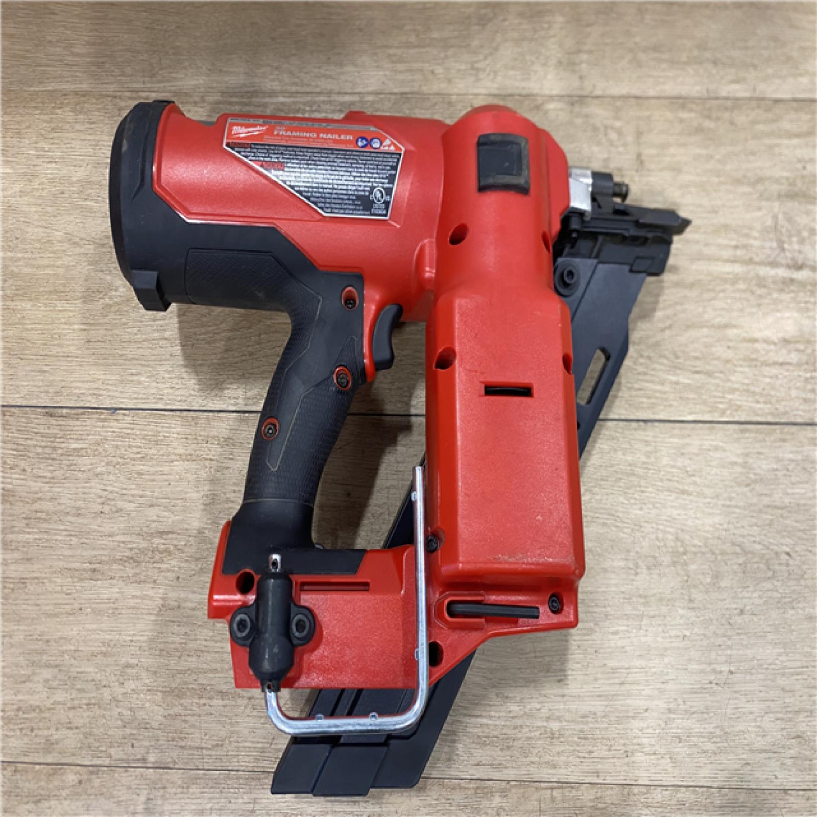 AS-IS Milwaukee FUEL 3-1/2 in. 18-Volt 30-Degree Lithium-Ion Brushless Cordless Framing Nailer (Tool-Only)