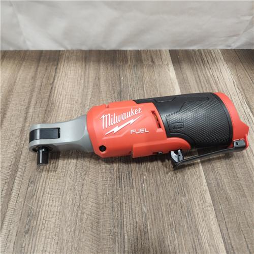 AS-IS- Milwaukee M12 FUEL Brushless Lithium-Ion 3/8 in. Cordless High Speed Ratchet (Tool Only)