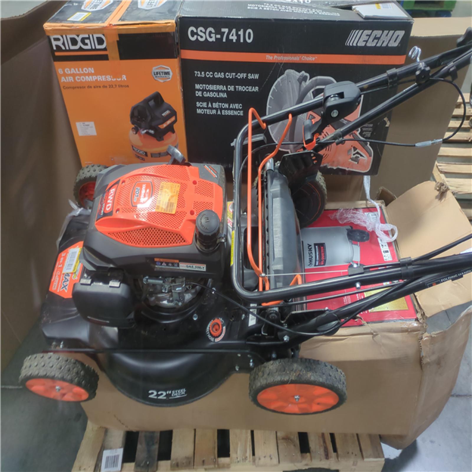CALIFORNIA AS-IS OUTDOOR POWER EQUIPMENT