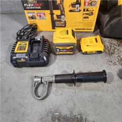 HOUSTON LOCATION - AS-IS DEWALT 20V MAX Cordless Brushless Hammer Drill/Driver 2 Tool Combo Kit with FLEXVOLT ADVANTAGE