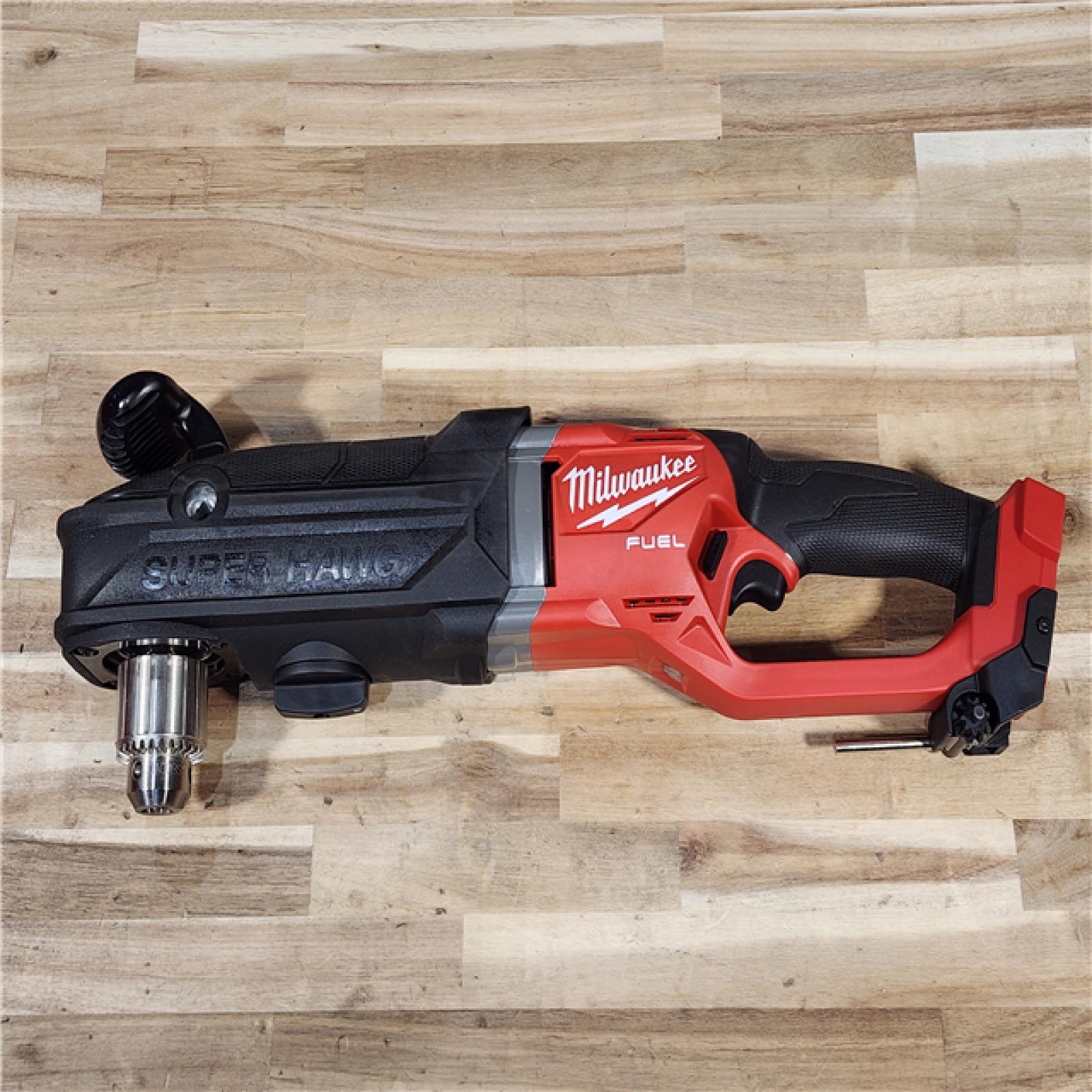 HOUSTON LOCATION - AS-IS Milwaukee FUEL 18V Lithium-Ion Brushless Cordless GEN 2 SUPER HAWG 1/2 in. Right Angle Drill (Tool-Only)