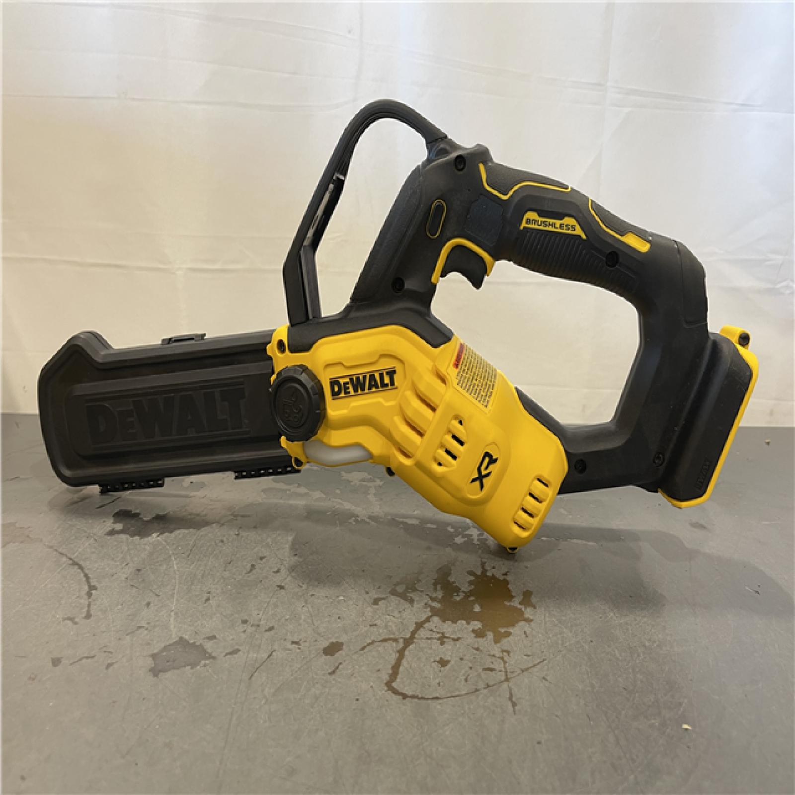 AS-IS - DEWALT 20V MAX 8 in. Brushless Cordless Battery Powered Pruning Chainsaw