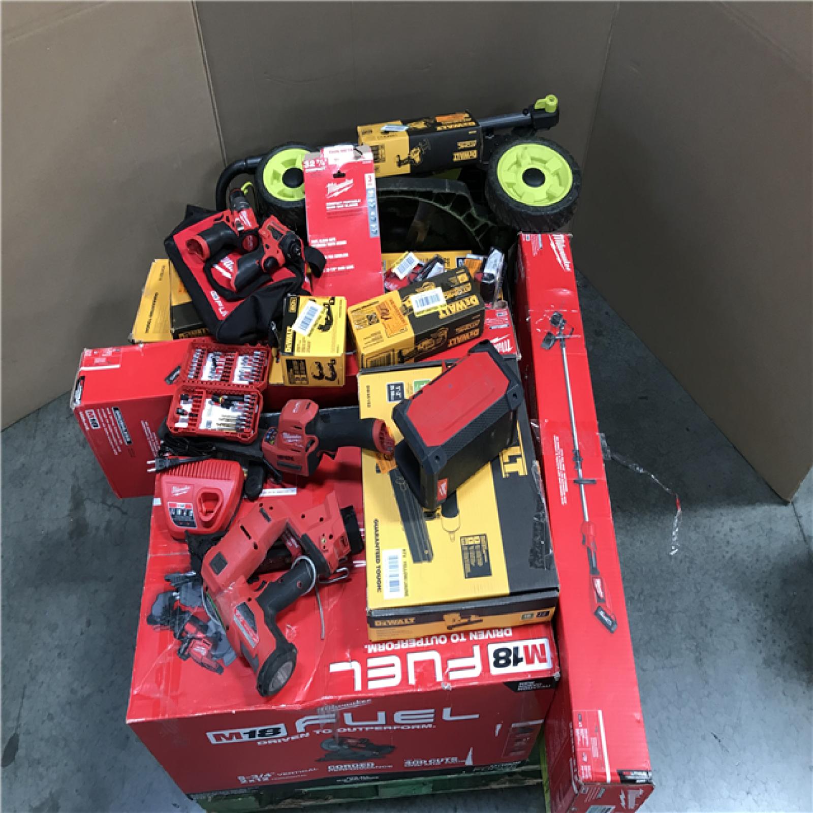 CALIFORNIA AS-IS TOOL PALLET