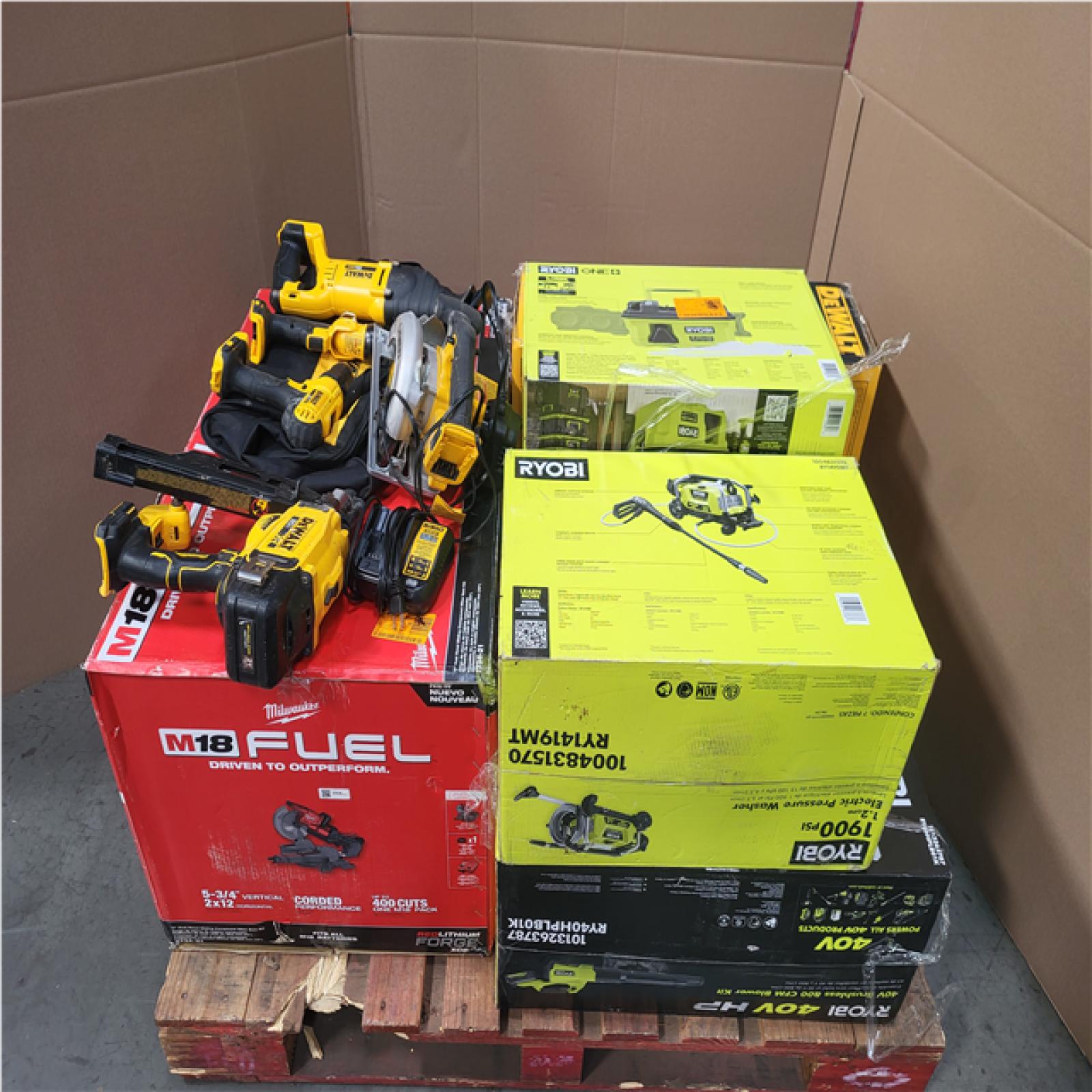 CALIFORNIA AS-IS TOOL PALLET