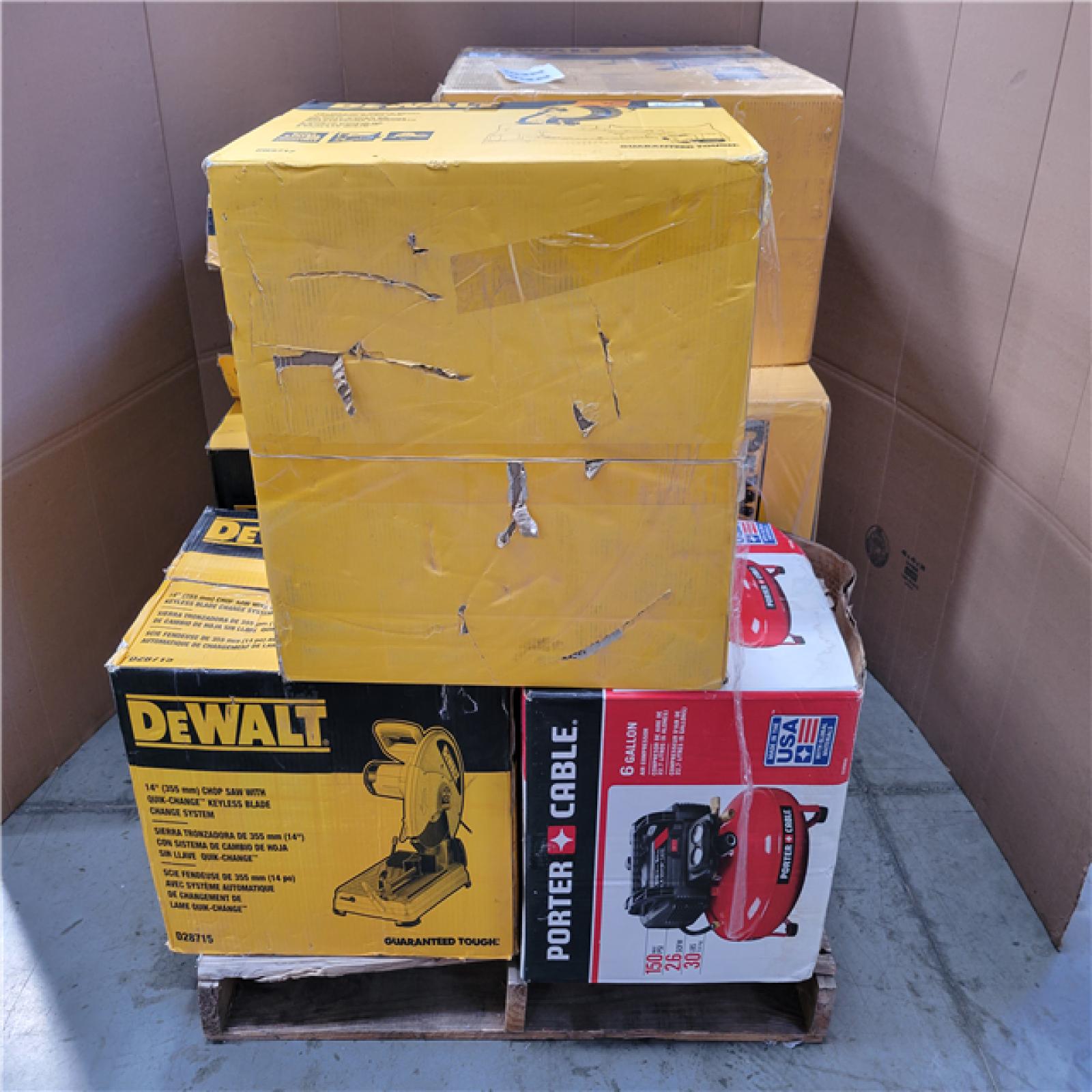 CALIFORNIA AS-IS TOOL PALLET