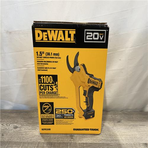 NEW - DEWALT 20-Volt MAX 1 -1/2 in. Capacity Cordless Battery Powered Pruner (Tool Only)
