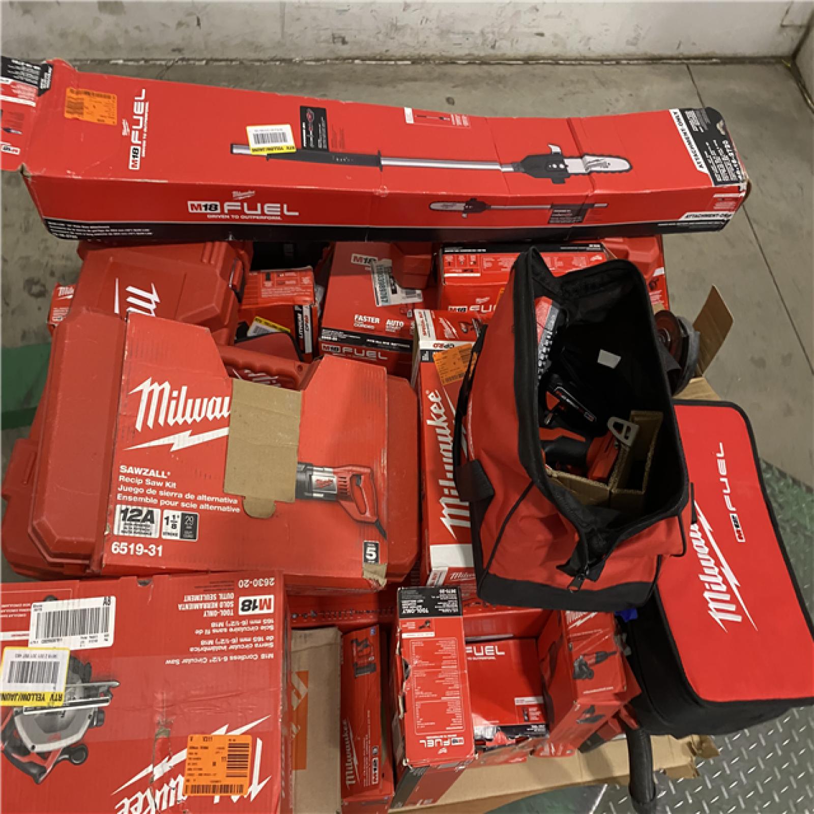 Dallas Location - As-Is MILWAUKEE Tool Pallet