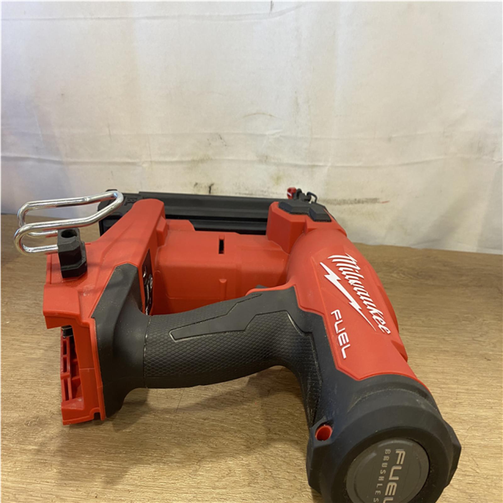 AS-IS  Milwaukee FUEL 18-Volt Lithium-Ion Brushless Cordless Gen II 18-Gauge Brad Nailer (Tool-Only)