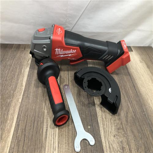 AS-IS Milwaukee FUEL 18V Lithium-Ion Brushless Cordless 4-1/2 in./5 in. Grinder w/Paddle Switch (Tool-Only)