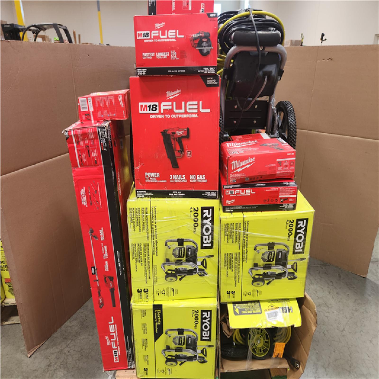 CALIFORNIA AS-IS TOOL PALLET