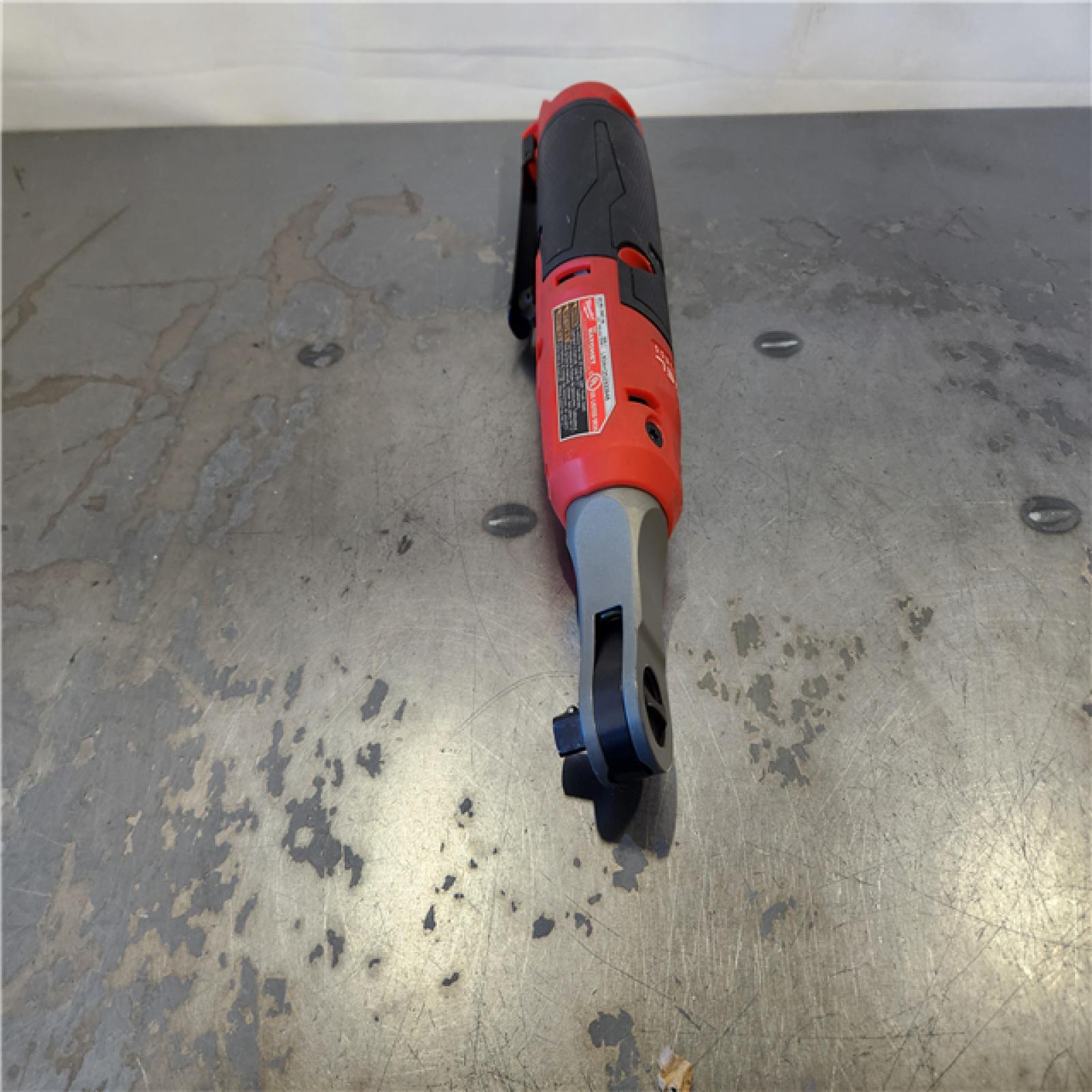 AS-IS- Milwaukee FUEL 12-Volt Lithium-Ion Brushless Cordless High Speed 3/8 in. Ratchet (Tool-Only)