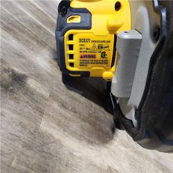 HOUSTON LOCATION - AS-IS Dewalt DCS377B 20V MAX ATOMIC Brushless Cordless 1-3/4  Compact Bandsaw (TOOL ONLY)