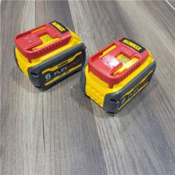 AS-IS DEWALT FLEXVOLT 20-Volt/60-Volt MAX Lithium-Ion 6.0Ah Battery Pack (2-Pack)