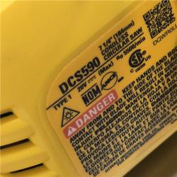 AS-IS DEWALT 20V MAX 7-1/4 in. Cordless Circular Saw (Tool Only)