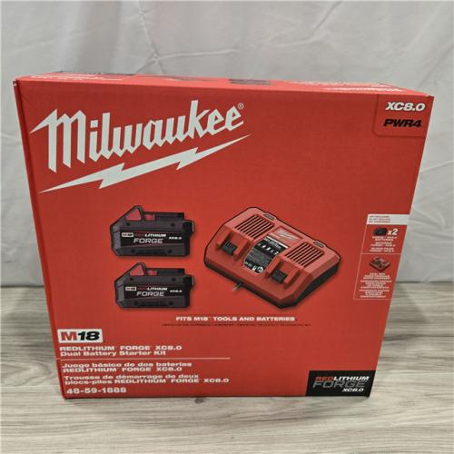 NEW! - M18 18-Volt Lithium-Ion REDLITHIUM FORGE Starter Kit