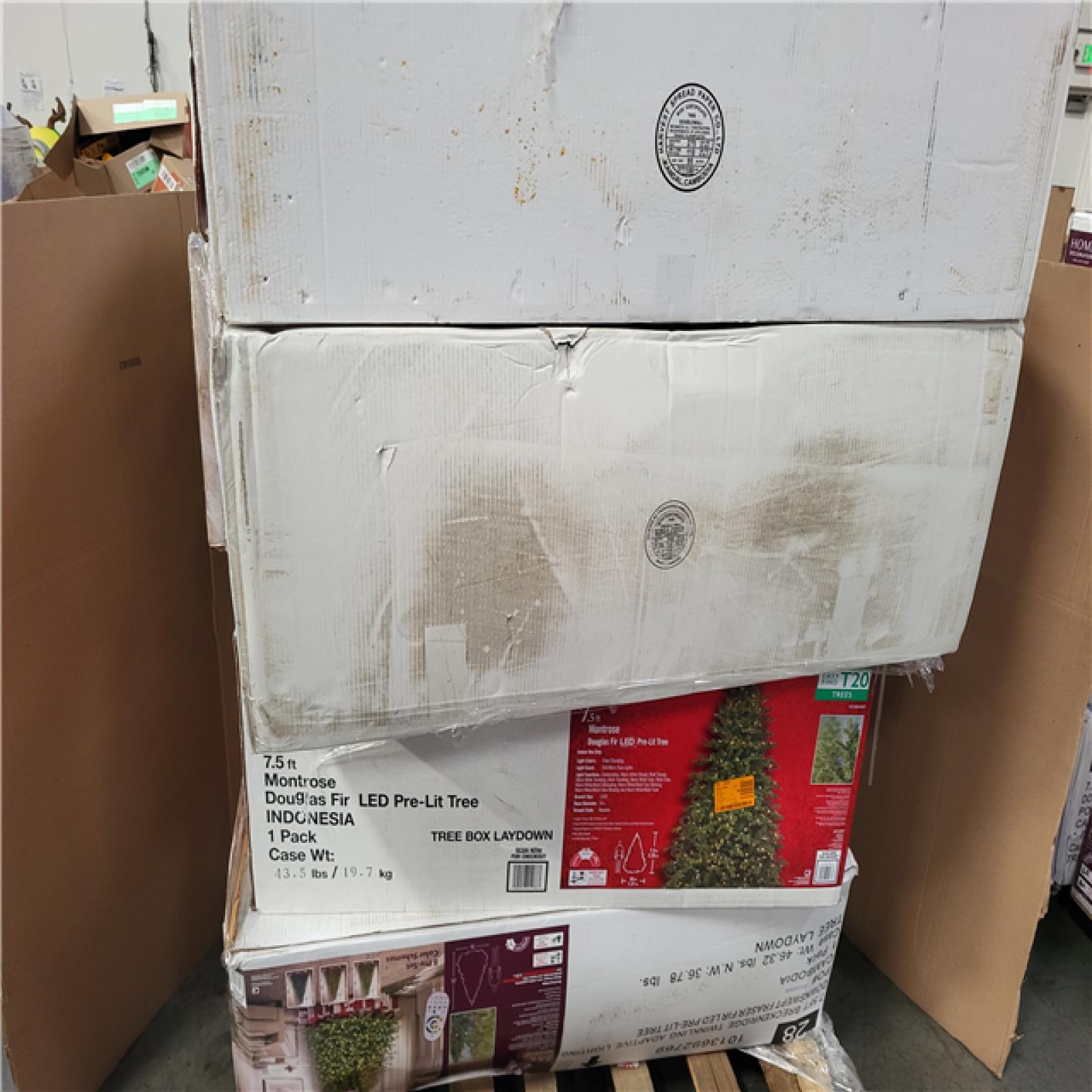 California AS-IS Holiday Pallet