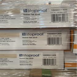 DALLAS LOCATION- AS-IS LIFEPROOF Vesinet Oak 22 mil x 8.7 in. W x 48 in. Flooring(20.1 sq. ft./case)(42 CASES)