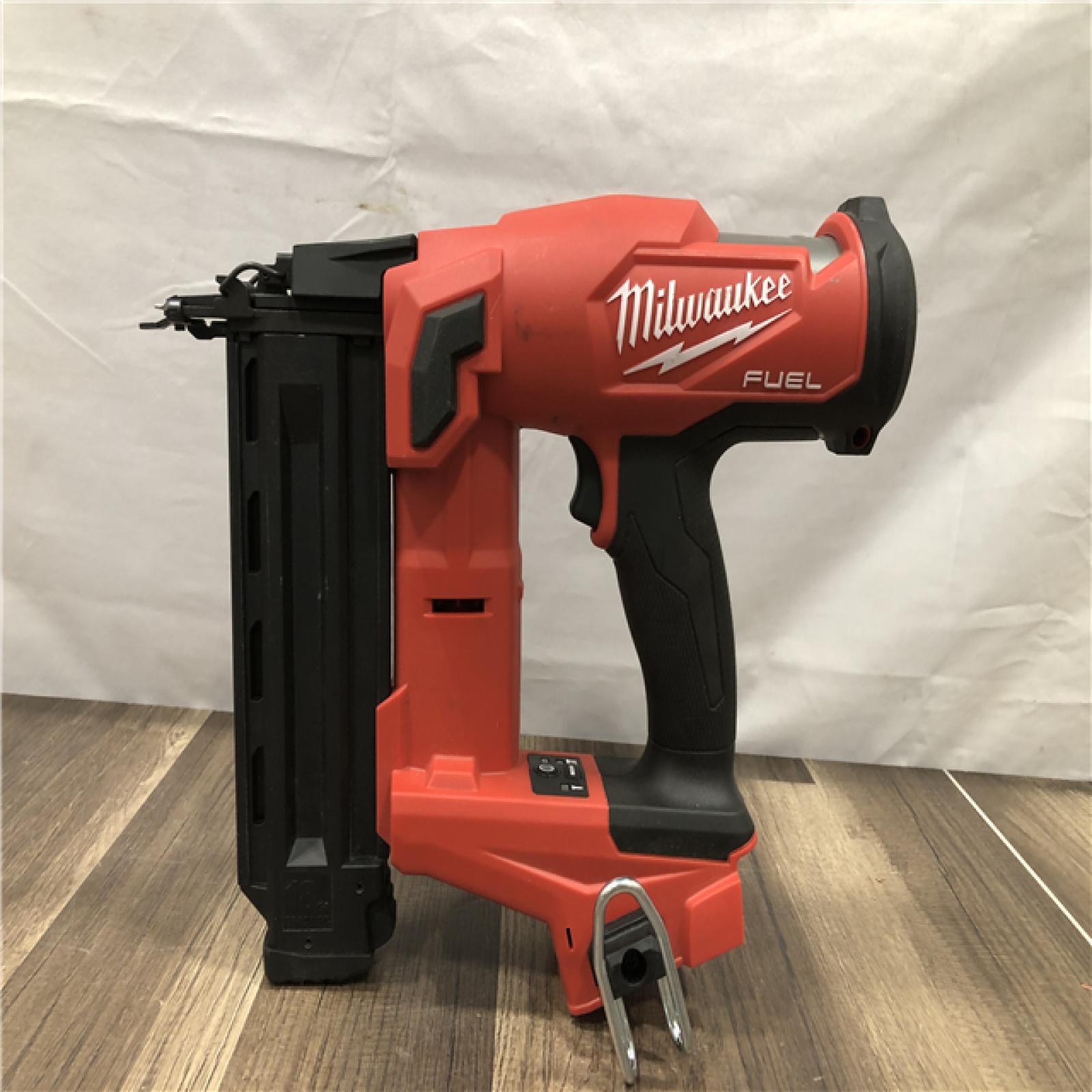AS-IS Milwaukee FUEL 18-Volt Lithium-Ion Brushless Cordless Gen II 18-Gauge Brad Nailer (Tool-Only)